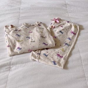 Girls unicorn pajamas